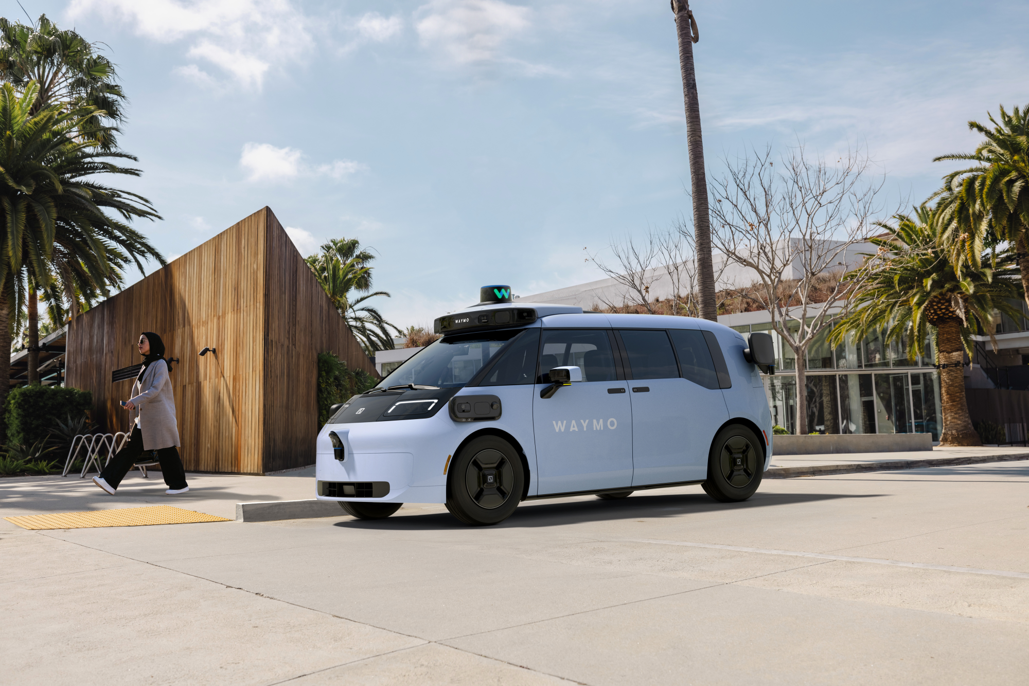 Ein selbstfahrendes Taxi von Waymo